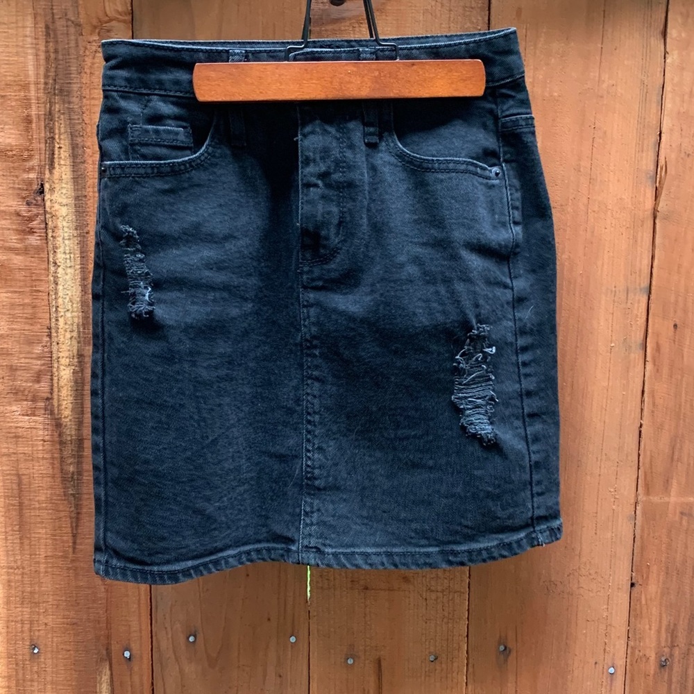 Denim skirt